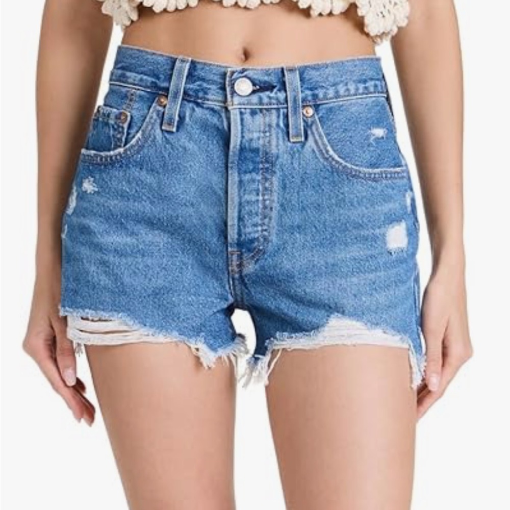 Levi’s jean shorts 501